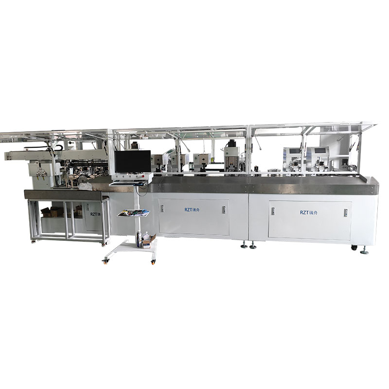 全數(shù)字智能雙端壓接穿膠殼加工中心 RZT-60613C 1全自動(dòng)插膠殼機(jī)