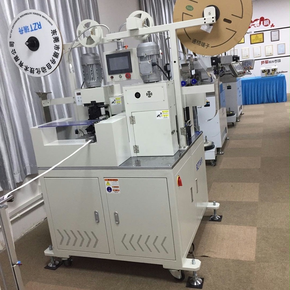 全自動(dòng)智能排線端子壓接機(jī) RZT-101A