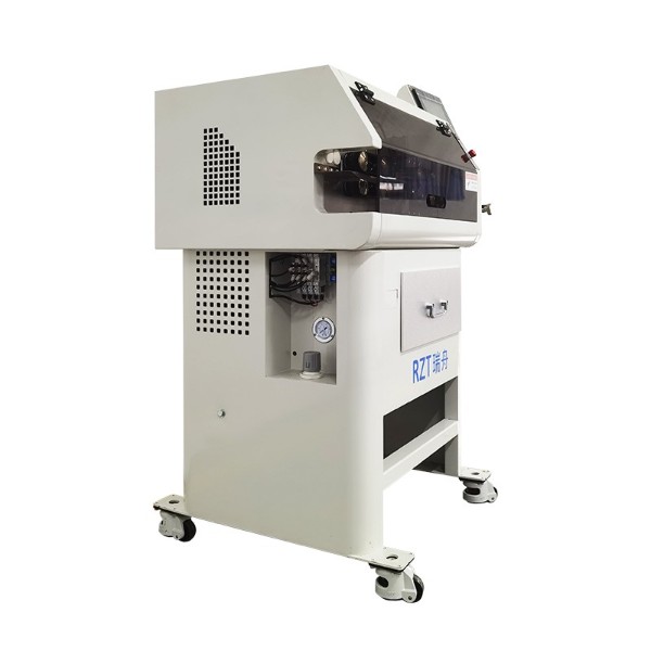 全自動電源線裁線機(jī)護(hù)套線剝線機(jī)RZT-301C-30 瑞舟電源線剝線機(jī)